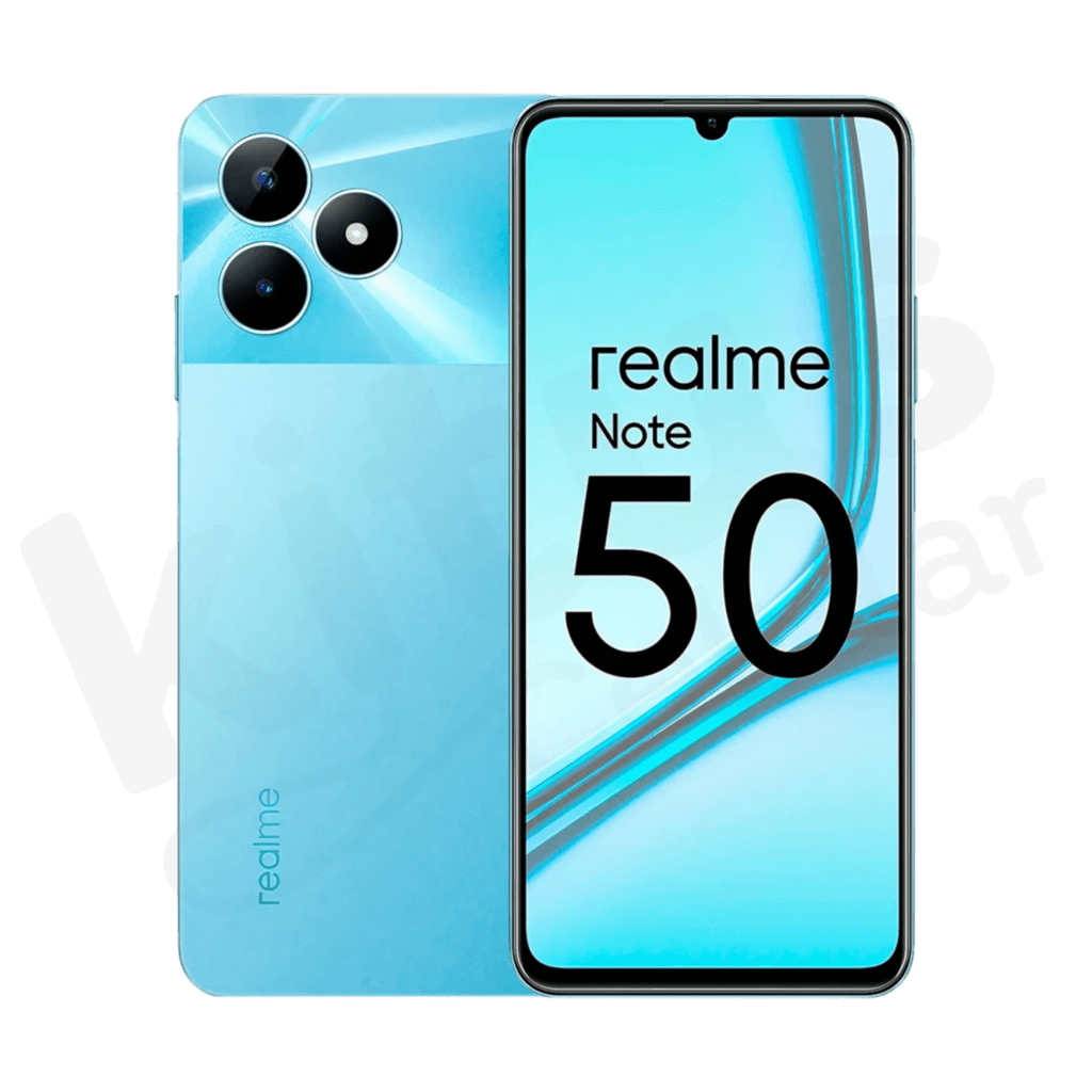 Smartphone Realme Note 50 Sky Blue 64GB, 3GB RAM - Kitus Celular